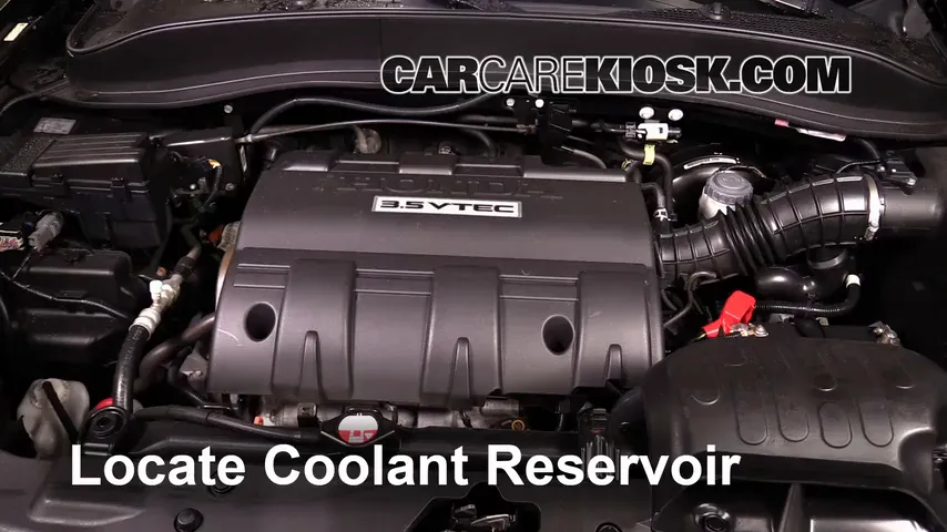 2013 Honda Ridgeline RTL 3.5L V6 Coolant (Antifreeze) Flush Coolant